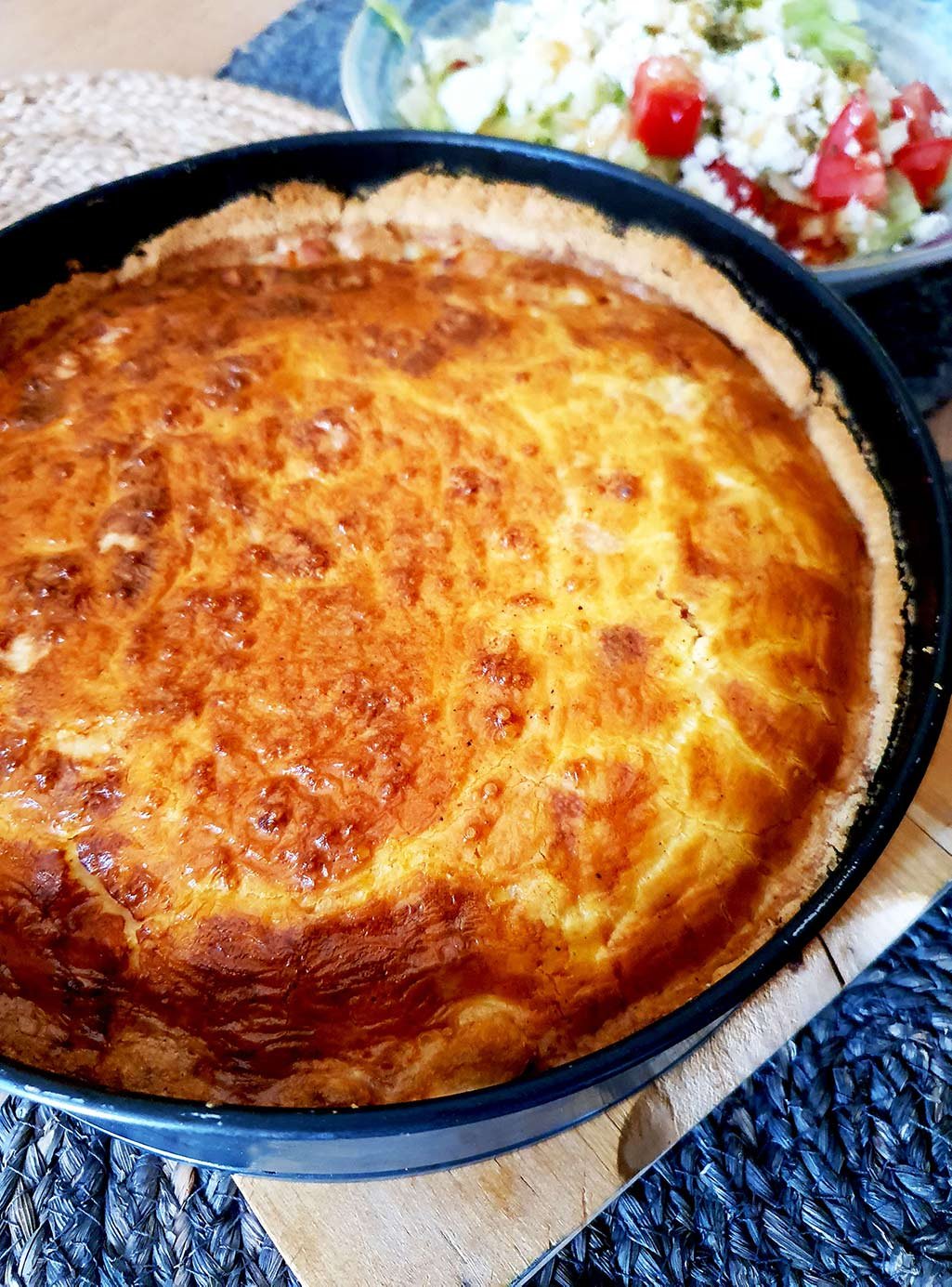 Quiche Lorraine with Smoked Turkey - Recipe - Food