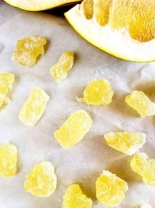 Candied Pomelo Peel and Pith - Desserts